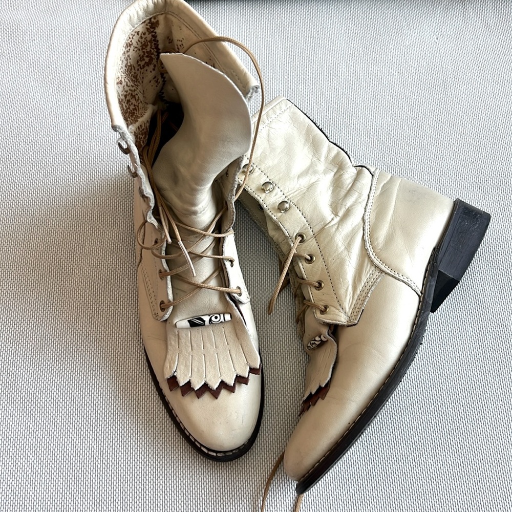 VTG Western Kilted Boots